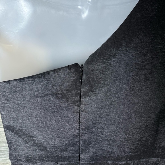 Scarlett Nite Black Pink One Shoulder Bandage Bodycon Midi Dress Size 6 Party - Picture 7 of 11